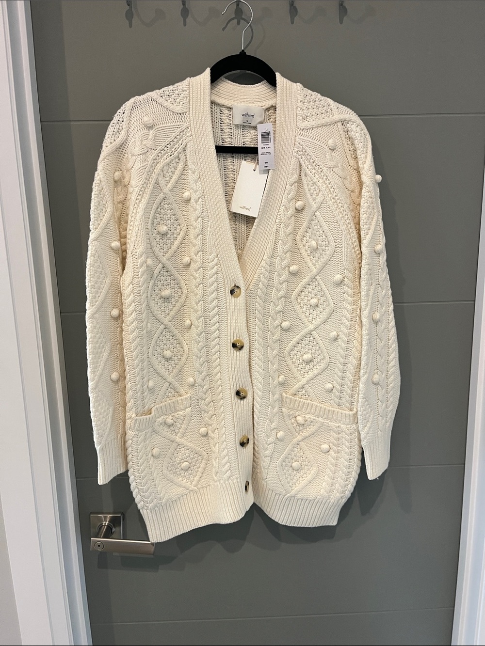Women’s size medium Wilfred button up cardigan
